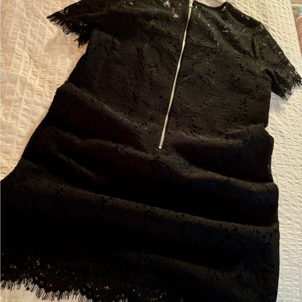Elegant Black Lace Dress